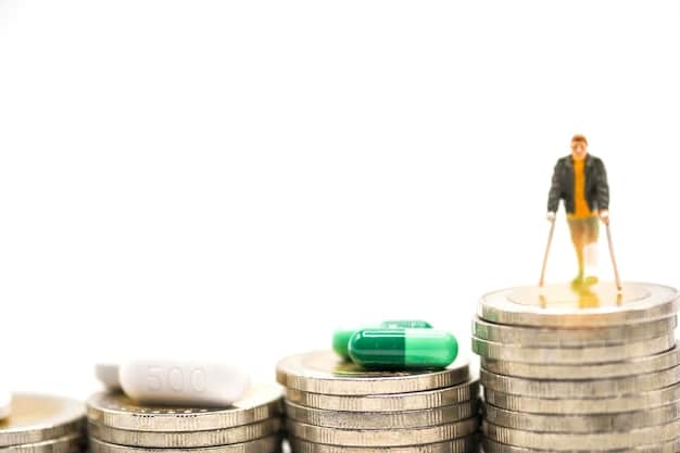 A graph illustrating the rising cost of prescription drugs over the past decade and projecting future cost increases. The graph highlights the disproportionate impact on seniors with fixed incomes.