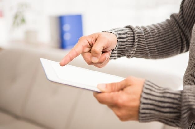 A close-up shot of hands carefully filling out an application form, emphasizing the importance of accuracy and attention to detail. The background is blurred, focusing on the hands and form.