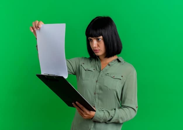 A split-screen image showing a person on one side meticulously reviewing a document with a magnifying glass, and on the other side, a well-organized spreadsheet highlighting key eligibility criteria. This visually represents the thorough analysis of requirements.